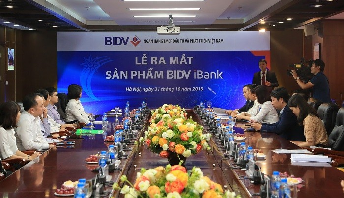 Lễ ra mắt BIDV iBank.