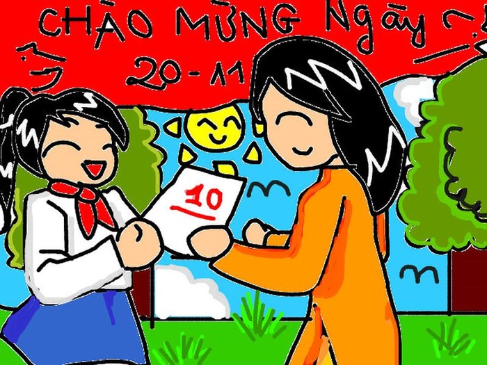 Ngày Nhà giáo Việt Nam (Ảnh minh họa: giadinh.net.vn).