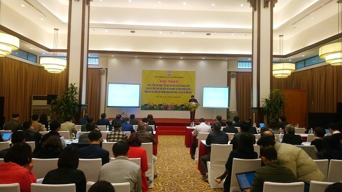 Hội thảo “Quy tắc ứng xử trên mạng xã hội cho nhà cung cấp dịch vụ và người sử dụng mạng xã hội, hướng tới xây dựng môi trường lành mạnh, an toàn tại Việt Nam”.