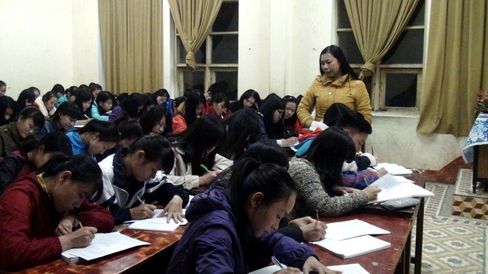 Lớp học Niềm Vui của cô Nam Linh.