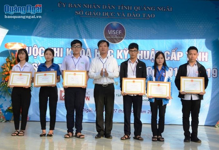 Quảng Ngãi tổ chức Cuộc thi Khoa học kỹ thuật cấp tỉnh dành cho học sinh trung học (Ảnh: tác giả cung cấp).