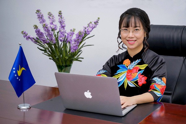 Bà Lê Mai Lan, Phó chủ tịch Tập đoàn Vingroup kiêm Giám đốc Điều hành Đại học VinUni.