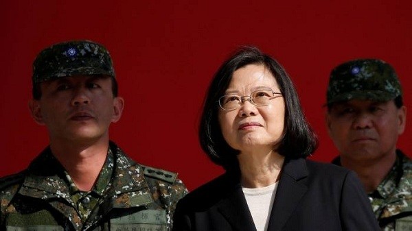 Chính quyền của bà Thái Anh Văn kiên quyết theo đuổi đường lối Đài Loan độc lập với Trung Quốc (Ảnh: Reuters).