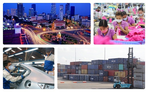 Kinh tế Việt Nam đang phát triển nhanh và ổn định. (Ảnh minh họa)