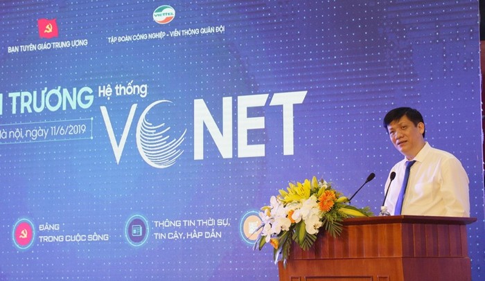 Đồng chí Nguyễn Thanh Long: VCNET phát huy hơn nữa những ưu điểm của một mạng xã hội, giúp cho việc lan toả các thông tin nhanh nhất, kịp thời nhất.