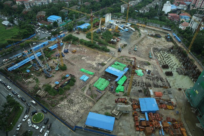 Dự án tòa tháp 2 của HAGL tại Yangon đang khởi công.