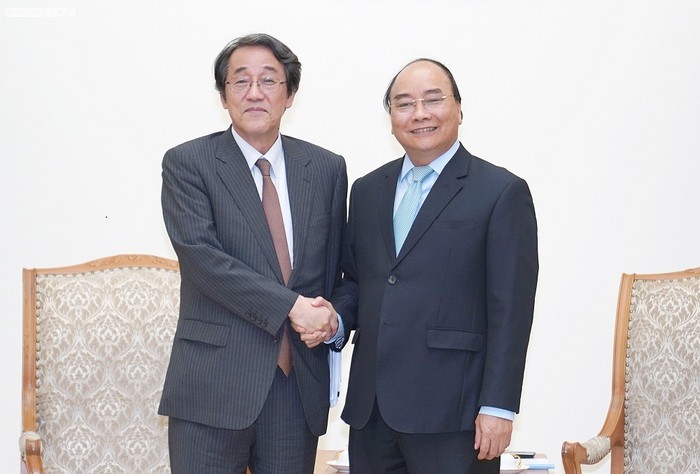 Thủ tướng Nguyễn Xuân Phúc đã tiếp Đại sứ Kunio Umeda tại Việt Nam .