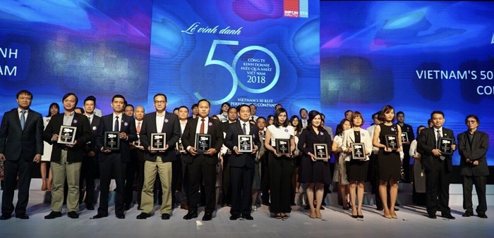 Top 50 công ty kinh doanh hiệu quả nhất Việt Nam.