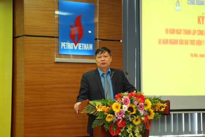 Ông Phan Văn Anh phát biểu tại lễ kỷ niệm.