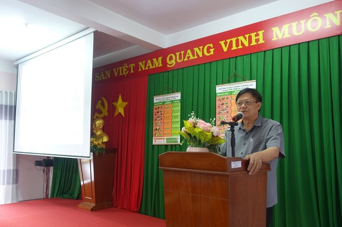 Ông Nguyễn Văn Toàn – Giám đốc Sở Giáo dục và Đào tạo tỉnh Đắk Nông chia sẻ kế hoạch áp dụng Dự án tại địa phương.