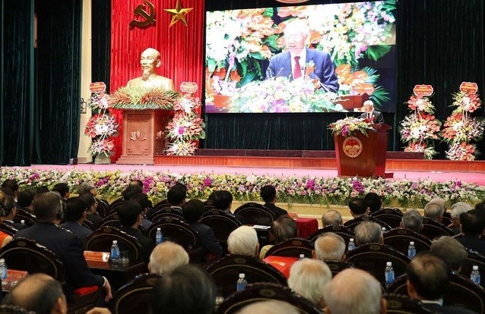Tổng Bí thư, Chủ tịch nước Nguyễn Phú Trọng: Học viện cần quyết tâm đổi mới mạnh mẽ hơn nữa công tác đào tạo, bồi dưỡng cán bộ.