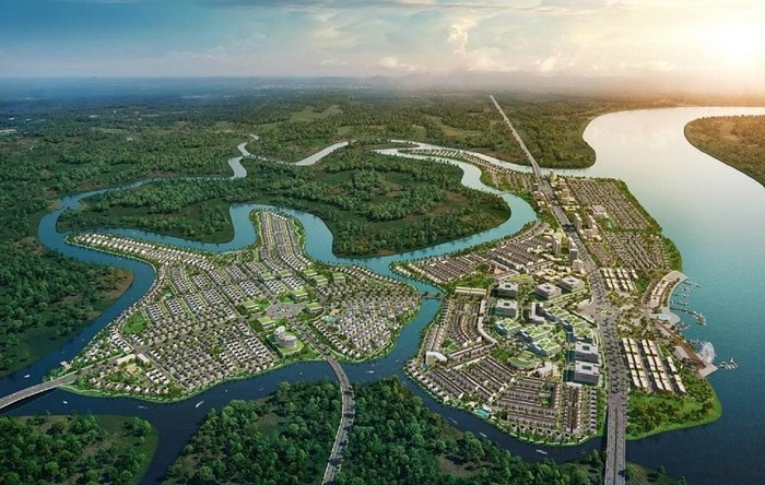 Dự án đô thị sinh thái thông minh hàng trăm ha đầu tiên tại Biên Hòa.