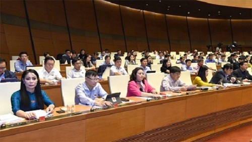 Quốc hội thông qua Nghị quyết về phân bổ ngân sách Trung ương năm 2020 (Ảnh: VGP/Lê Sơn).