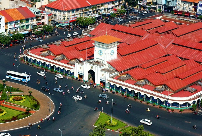 Chợ Bến Thành, Thành phố Hồ Chí Minh.