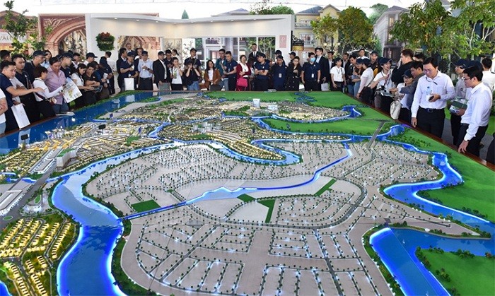 Dự án đô thị sinh thái thông minh Aqua City nhận được sự quan tâm của các nhà đầu tư và khách hàng ngay trong ngày đầu khai mạc Novaland Expo.