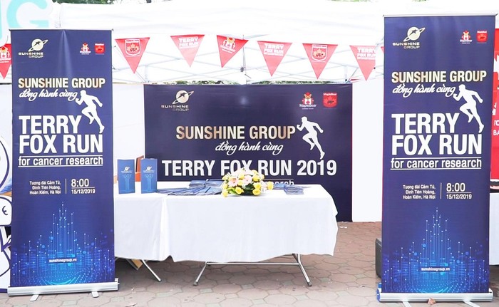 Đây là năm thứ 2 liên tiếp Sunshine Group đồng hành cùng Terry Fox Run gây quỹ vì bệnh nhân ung thư.
