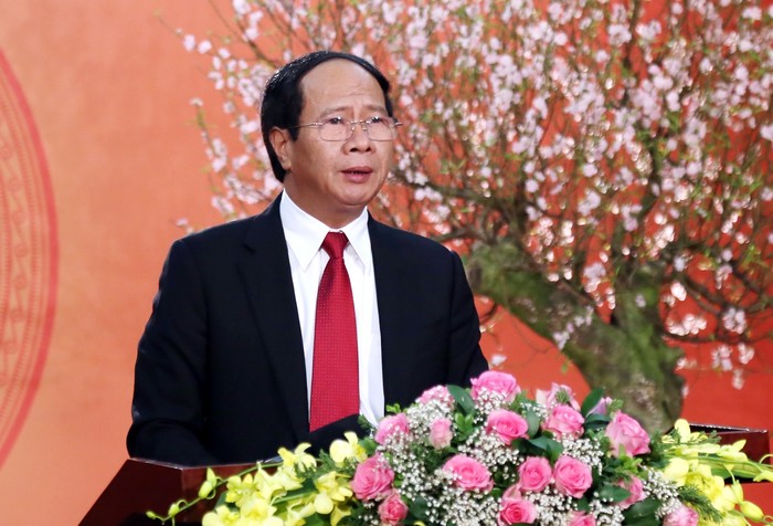 Ông Lê Văn Thành, Ủy viên Trung ương Đảng, Bí thư Thành ủy, Chủ tịch Hội đồng nhân dân Thành phố Hải Phòng.