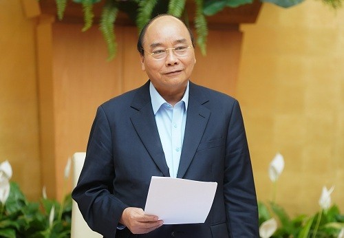 Thủ tướng Chính phủ Nguyễn Xuân Phúc phát biểu tại Hội nghị,