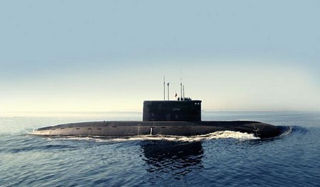 Một tàu ngầm lớp kilo.