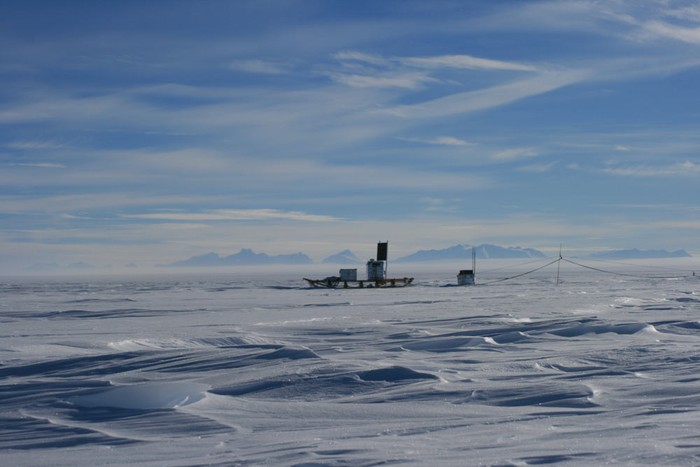 Bao phủ bởi núi: Núi Ellsworth trải dài khoảng 200 dặm (322 km) và rộng 30 dặm (48 km). Chúng nằm ở bán đảo Nam Cực. (Ảnh: Neil Ross/University of Edinburgh)