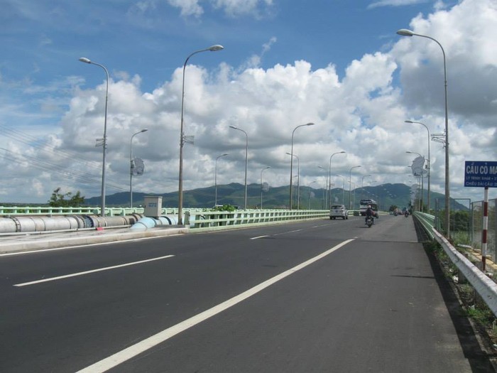Cầu Cỏ May - điểm đầu của tuyến đường Võ Nguyên Giáp tại TP. Vũng Tàu