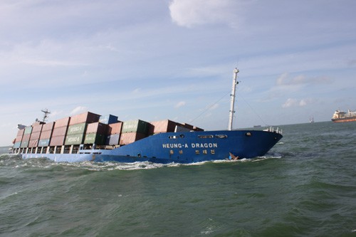 Con tàu quốc tịch Hàn Quốc này bị nạn khi đang vào TP. HCM để giao hàng