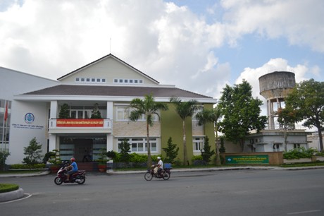 Trụ sở công ty cấp nước Tiền Giang