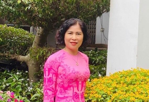 Cô Hà Thị Khánh Vân - Phó Giám đốc Sở Giáo dục và Đào tạo tỉnh Lạng Sơn. (Ảnh: NVCC).