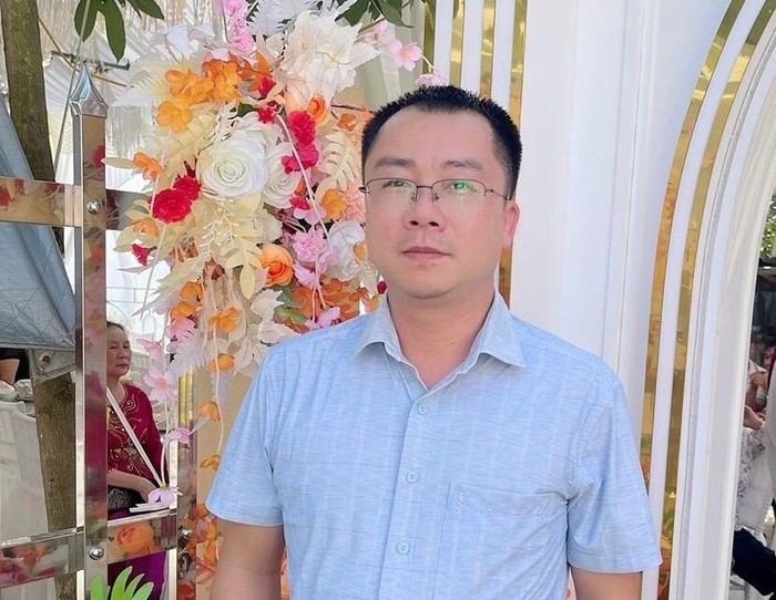 Thầy Nguyễn Tiến Thành, Hiệu trưởng Trường Trung học cơ sở Pa Tần (huyện Sìn Hồ, Lai Châu). Ảnh: NVCC.
