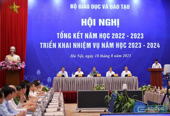 Toàn cảnh Hội nghị Tổng kết năm học 2022-2023, triển khai nhiệm vụ năm học 2023-2024