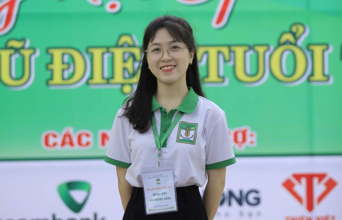 Sinh viên Lê Thị Khánh Ly. (Ảnh: NVCC).