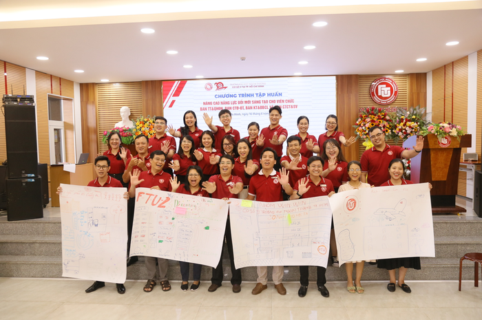 Chương trình nâng cao năng lực đổi mới của đội ngũ giảng viên tại Cơ sở II - Thành phố Hồ Chí Minh - Trường Đại học Ngoại Thương. Ảnh: NTCC.