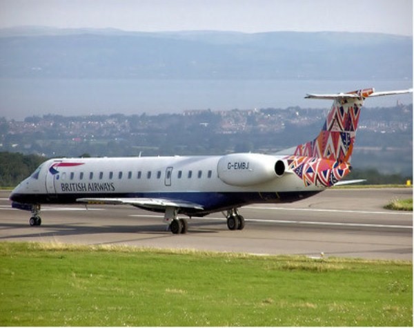 Phần đuôi độc đáo trên máy bay của hãng British Airway.