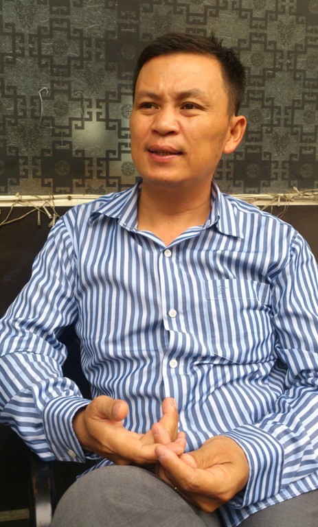 Anh Nguyễn Quốc Khánh - người đầu tiên phát hiện và giải cứu 2 cháu bé bị bắt cóc.