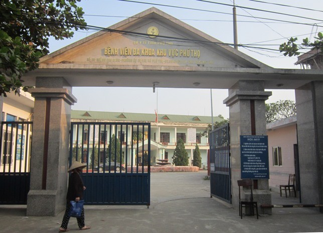 Bệnh viện đa khoa thị xã Phú Thọ.