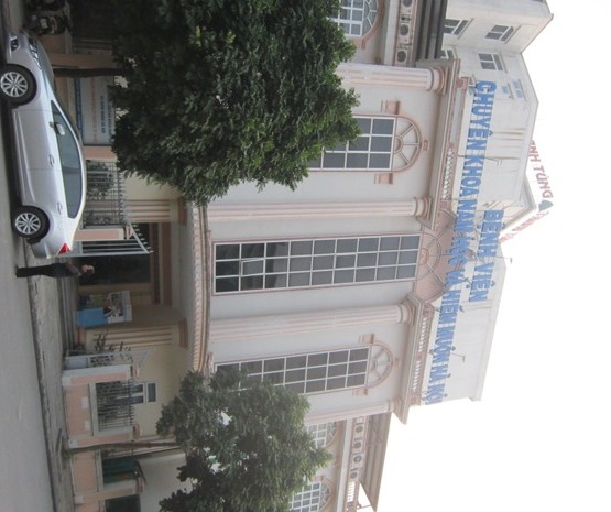 Bệnh viện Nam học và Hiếm muộn Hà Nội - nơi chị Dung tiến hành thụ tinh trong ống nghiệm.