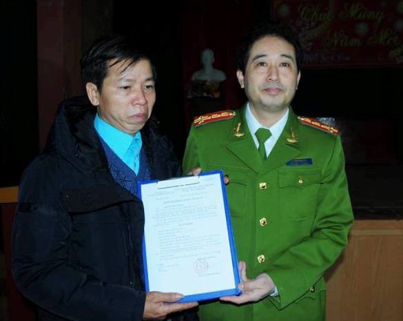 Ông Nguyễn Thanh Chấn nhận Quyết định đình chỉ điều tra.