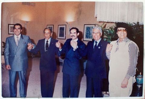 Các thành viên trong gia đình quyền lực một thời Muammar Gaddafi