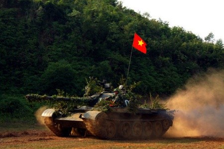 Trang bị tăng, thiết giáp trong các quân, binh chủng của Quân Đội Nhân Dân Việt Nam