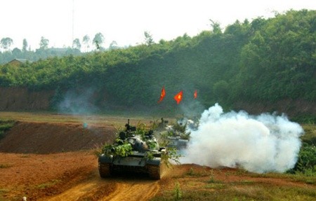 Trang bị tăng, thiết giáp trong các quân, binh chủng của Quân Đội Nhân Dân Việt Nam