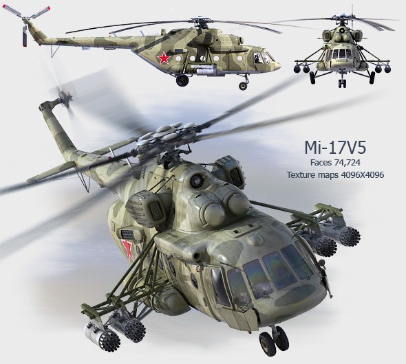 Trực thăng Mi-17 (ảnh minh hoạ)