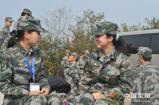 Các học viên sỹ quan nữ của quân đội Trung Quốc