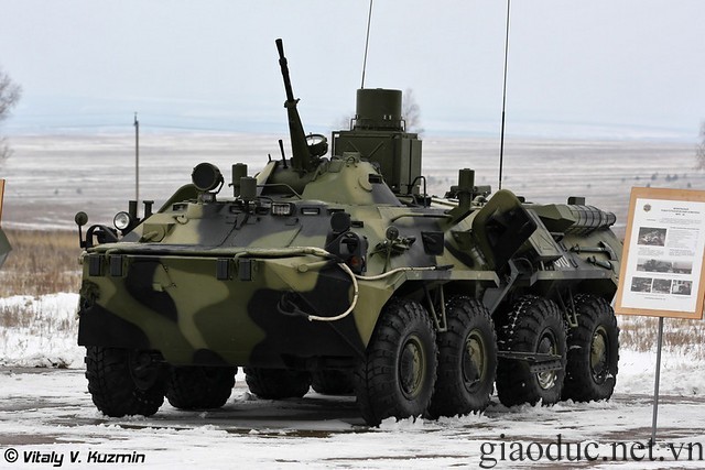 Xe thiết giáp chở bộ binh dành cho lực lượng trinh sát, cảnh báo hoá học RPM-2.