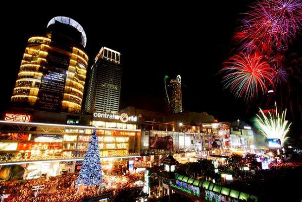 Đón chào năm mới ở Bangkok, Thái Lan