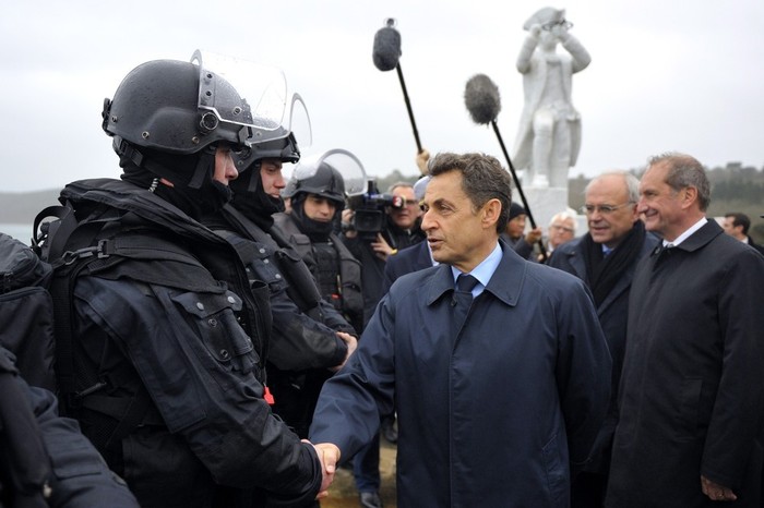 Đặc nhiệm Hải quân Pháp trong chuyến thăm của Tổng thống Nicolas Sarkozy