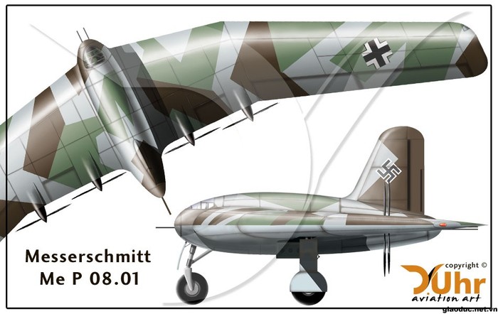 Messerschmitt Me P.08.01