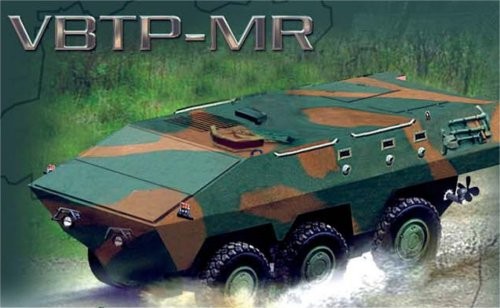 VBTP-MR cũng có thể được lắp thêm các bệ tên lửa chống thăng và pháo 30 mm.