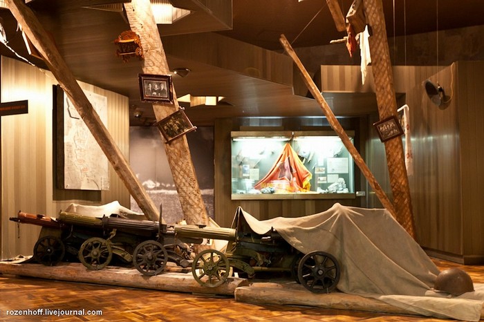 Bên trong bảo tàng Chiến tranh vệ quốc ở Kiev