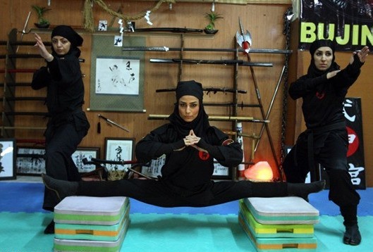 Đội Ninja nữ của Iran