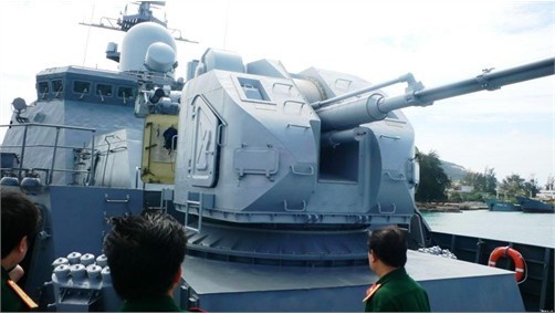 Hải quân tăng cường huấn luyện tác chiến trên tàu Lý Thái Tổ